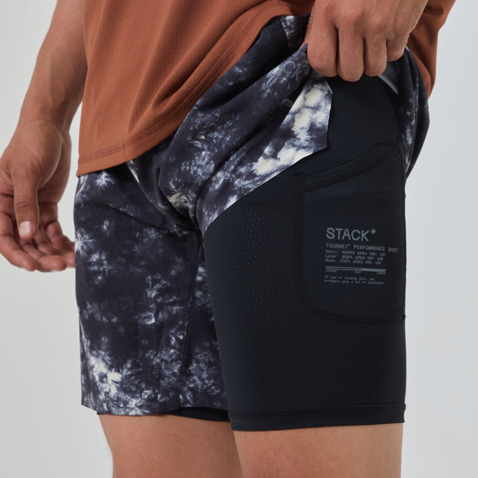 Tourney Short 6" Lined