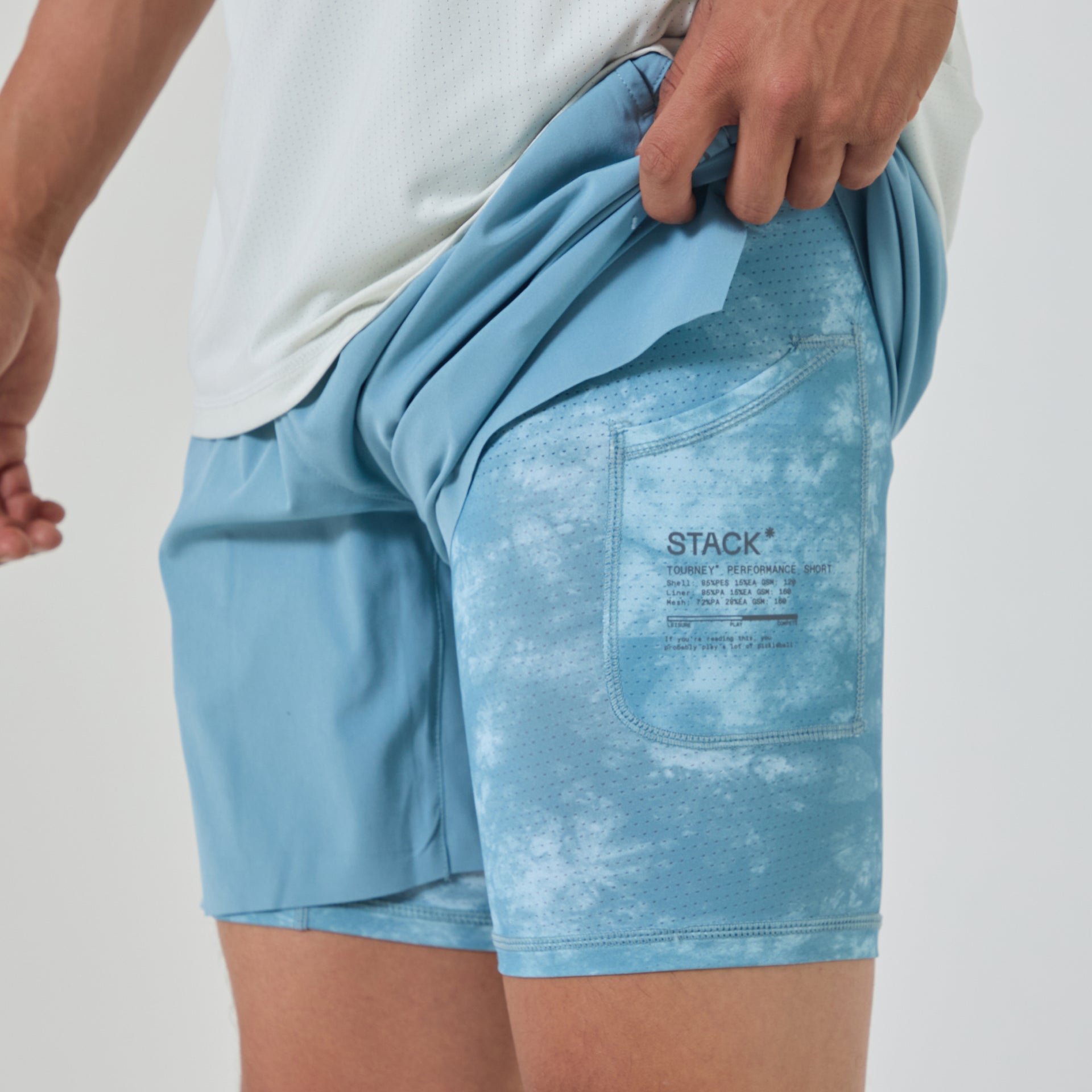 Tourney Short 6" Lined