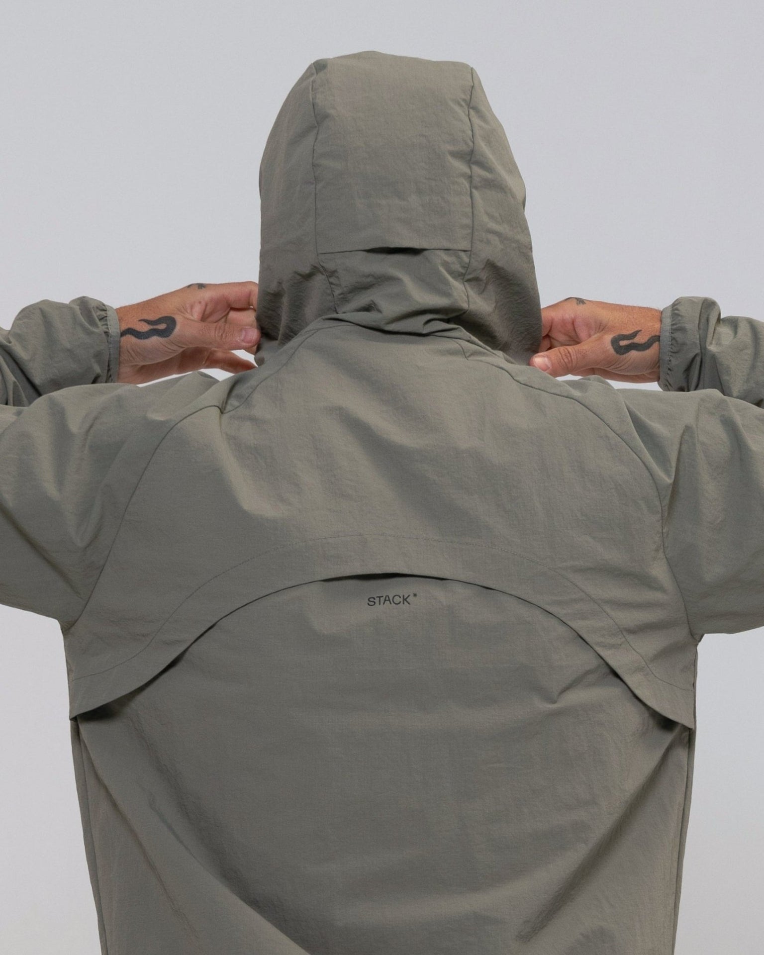 AeroShell* Full Zip Jacket-Stone-S-Stack Athletics