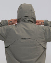 AeroShell* Full Zip Jacket-Stone-S-Stack Athletics