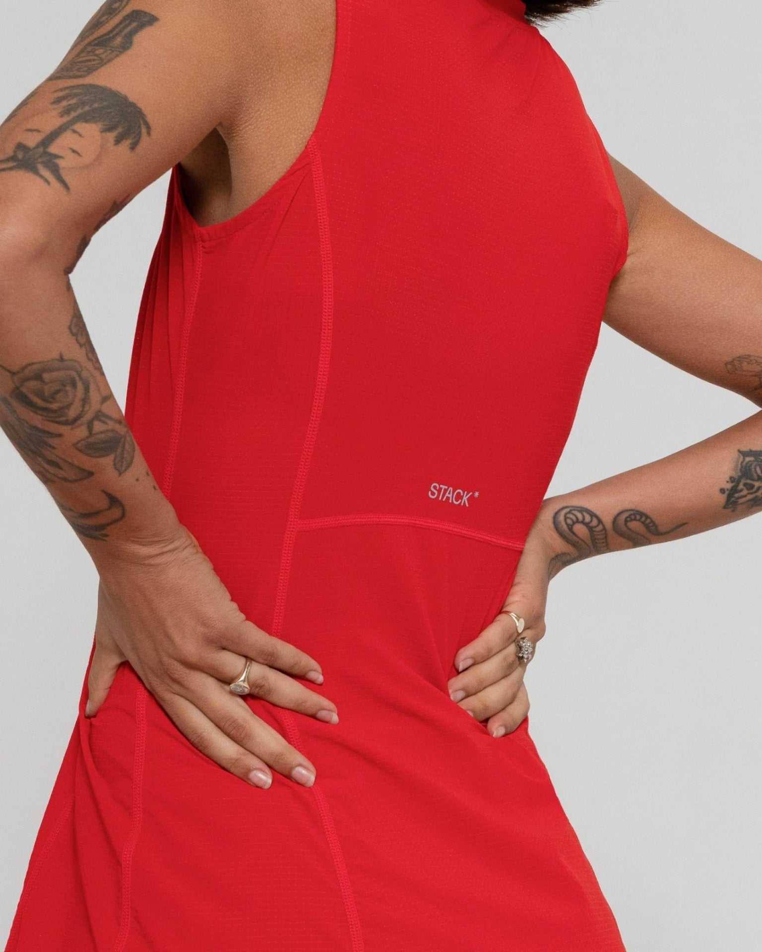 AirLift* Courtside Dress-Match Red-XXS-Stack Athletics