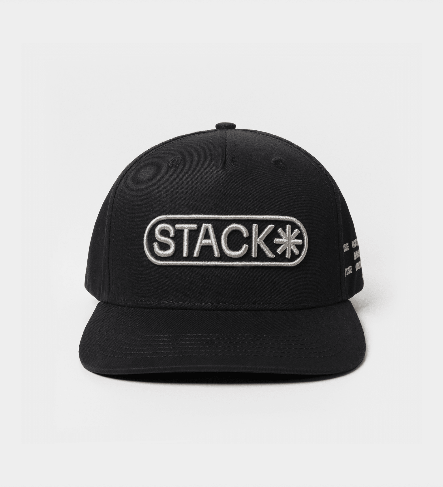 Apex Snapback-Black - Stack Athletics