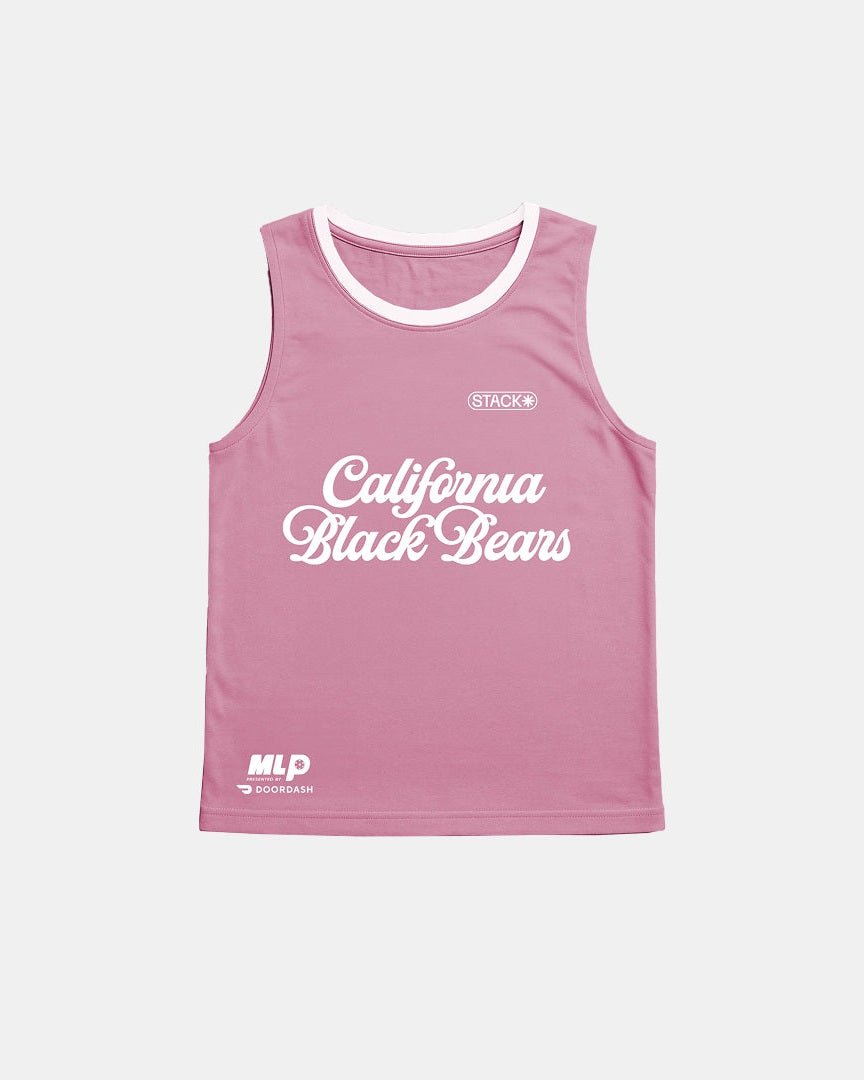 California Black Bears Women's Flowstate* Tank Jersey-CBB Pink-XS-Stack Athletics