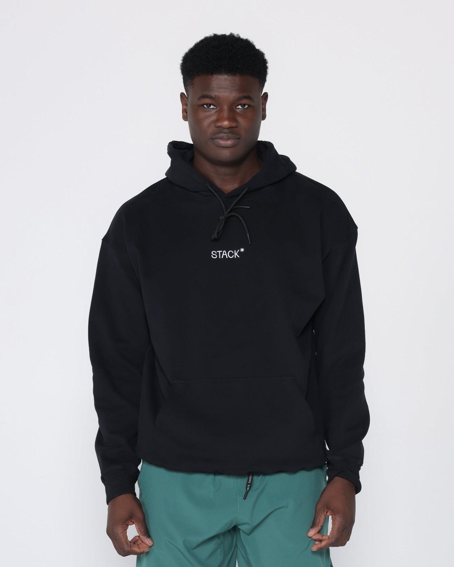CloudCore* Baseline Hoodie-Black-XS-Stack Athletics