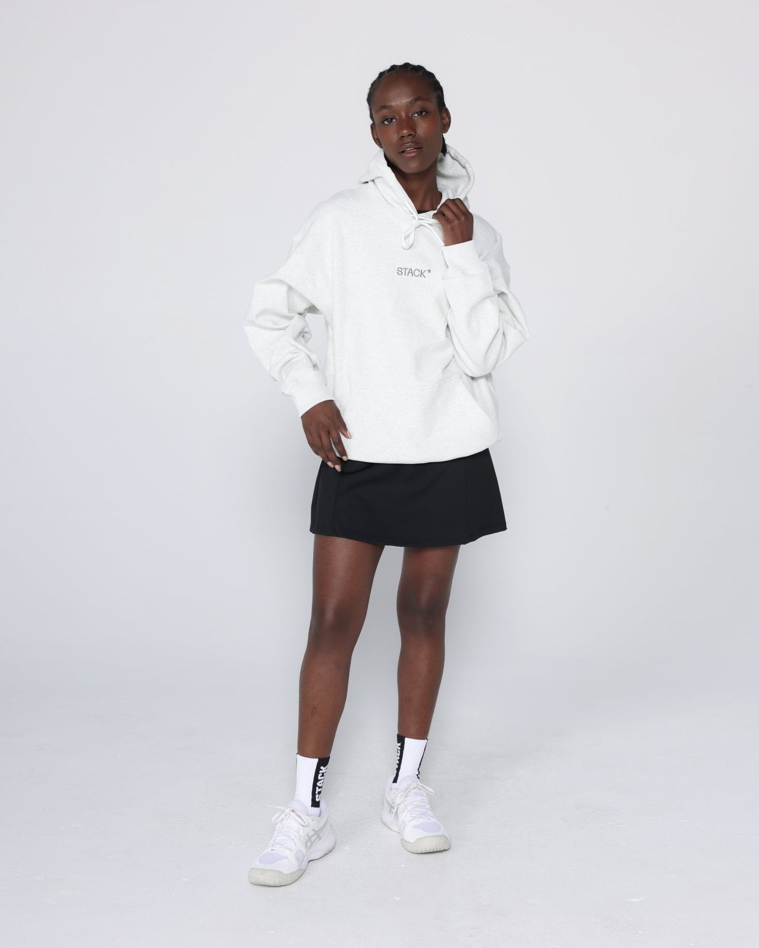 CloudCore* Baseline Hoodie-Heather Gray-XS-Stack Athletics