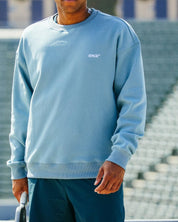 CloudCore* Crewneck-Steel Blue-XS-Stack Athletics