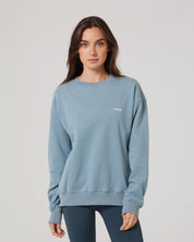 CloudCore* Crewneck-Steel Blue-XS-Stack Athletics