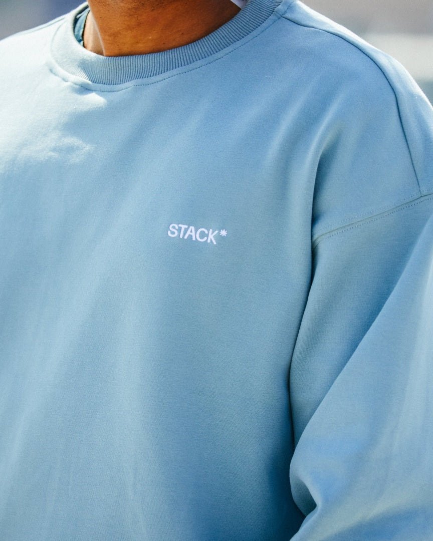 CloudCore* Crewneck-Steel Blue-XS-Stack Athletics