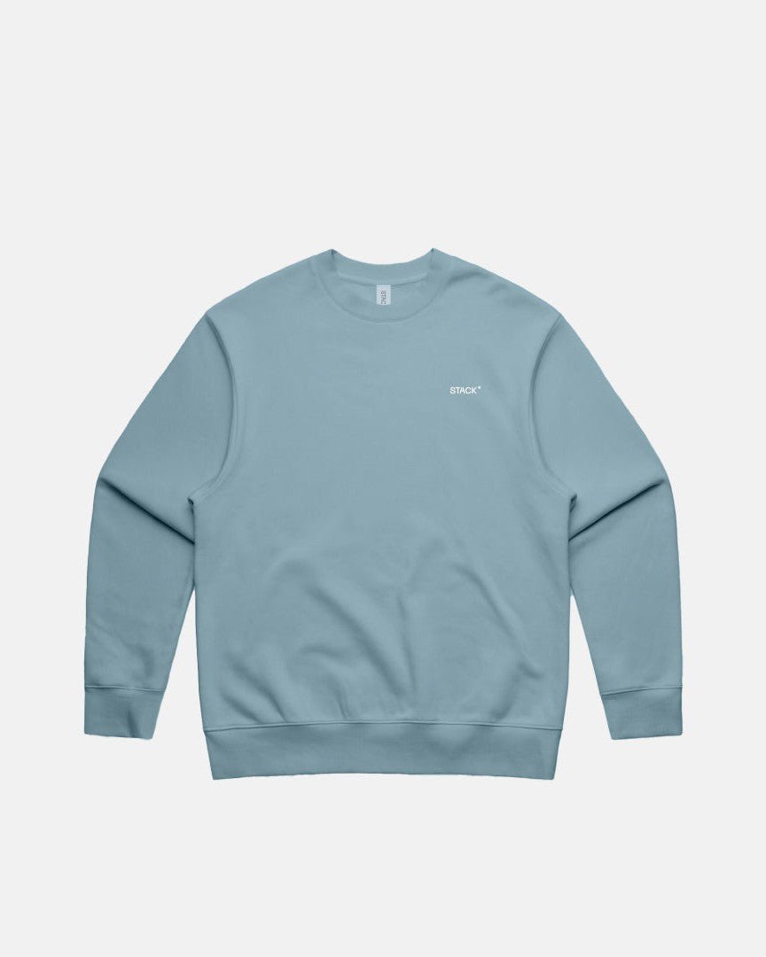 CloudCore* Crewneck-Steel Blue-XS-Stack Athletics