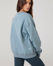 CloudCore* Crewneck-Steel Blue-XS-Stack Athletics