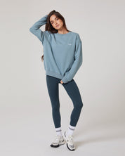CloudCore* Crewneck-Steel Blue-XS-Stack Athletics