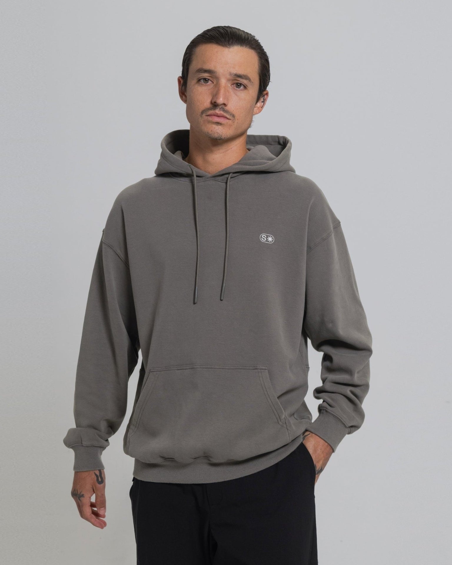 CloudCore* Icon Hoodie-Stone Wash-XS-Stack Athletics