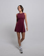 Courtside Dress-Berry-XXS-Stack Athletics