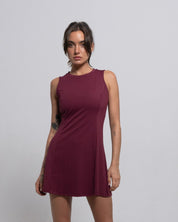 Courtside Dress-Berry-XXS-Stack Athletics