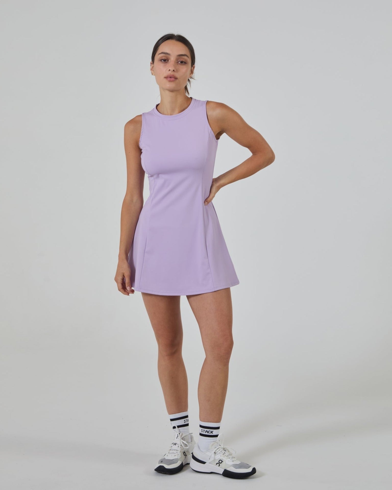 Courtside Dress-Black-XXS-Stack Athletics