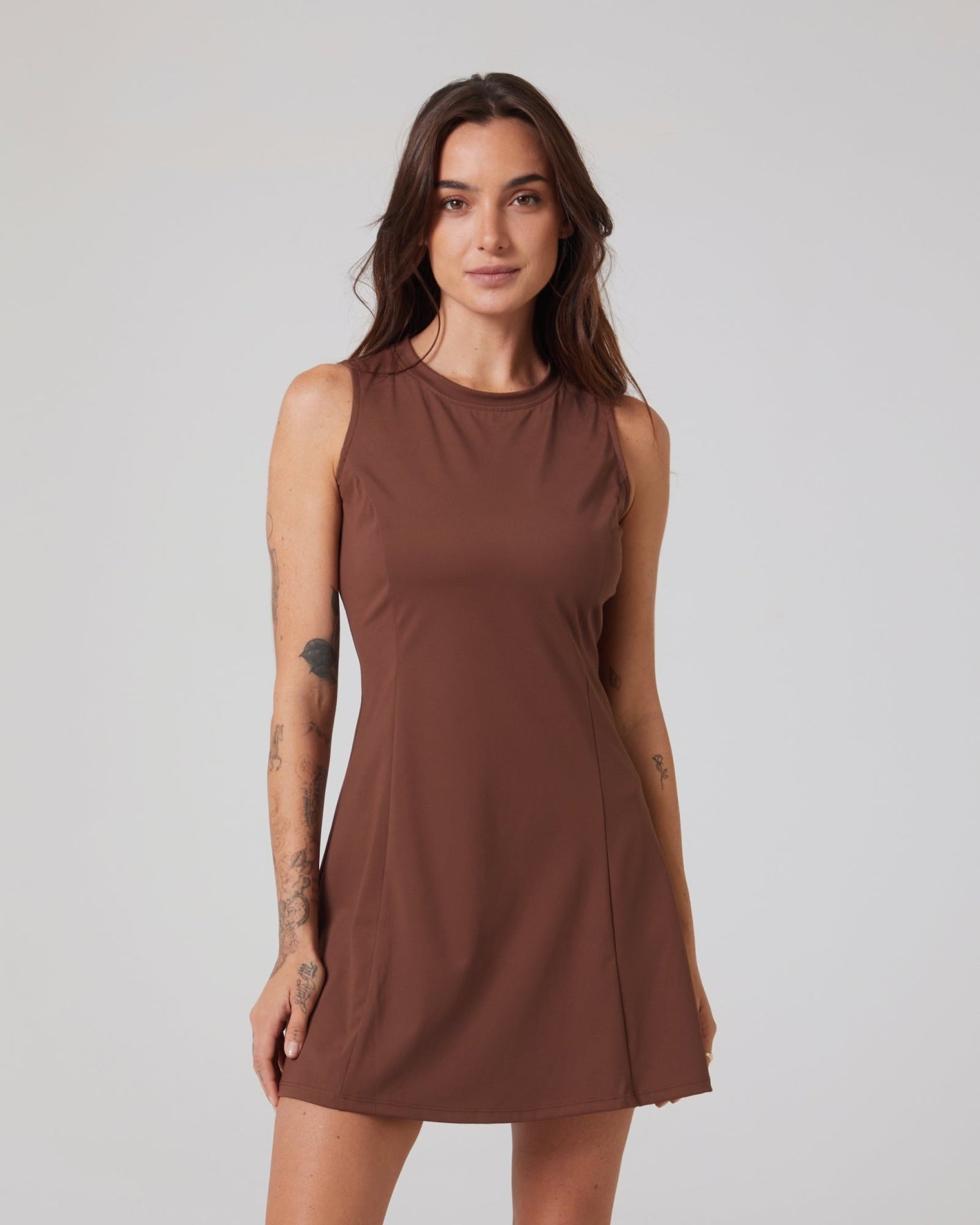 Courtside Dress-Leopard-XXS-Stack Athletics