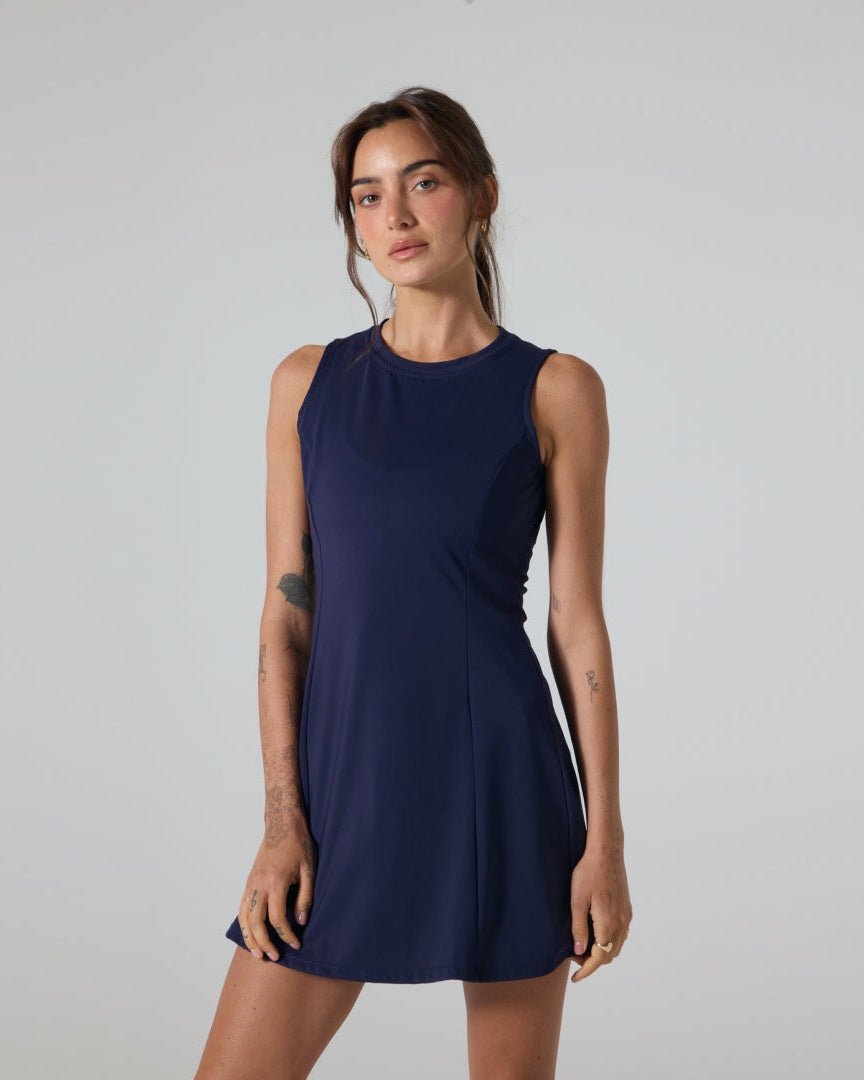 Courtside Dress-Royal Navy-XXS-Stack Athletics