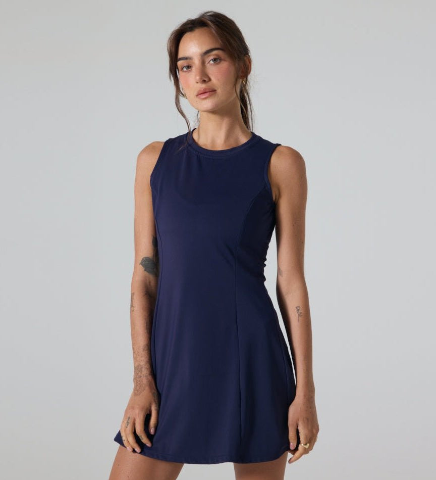 Courtside Dress-Royal Navy-XXS-Stack Athletics