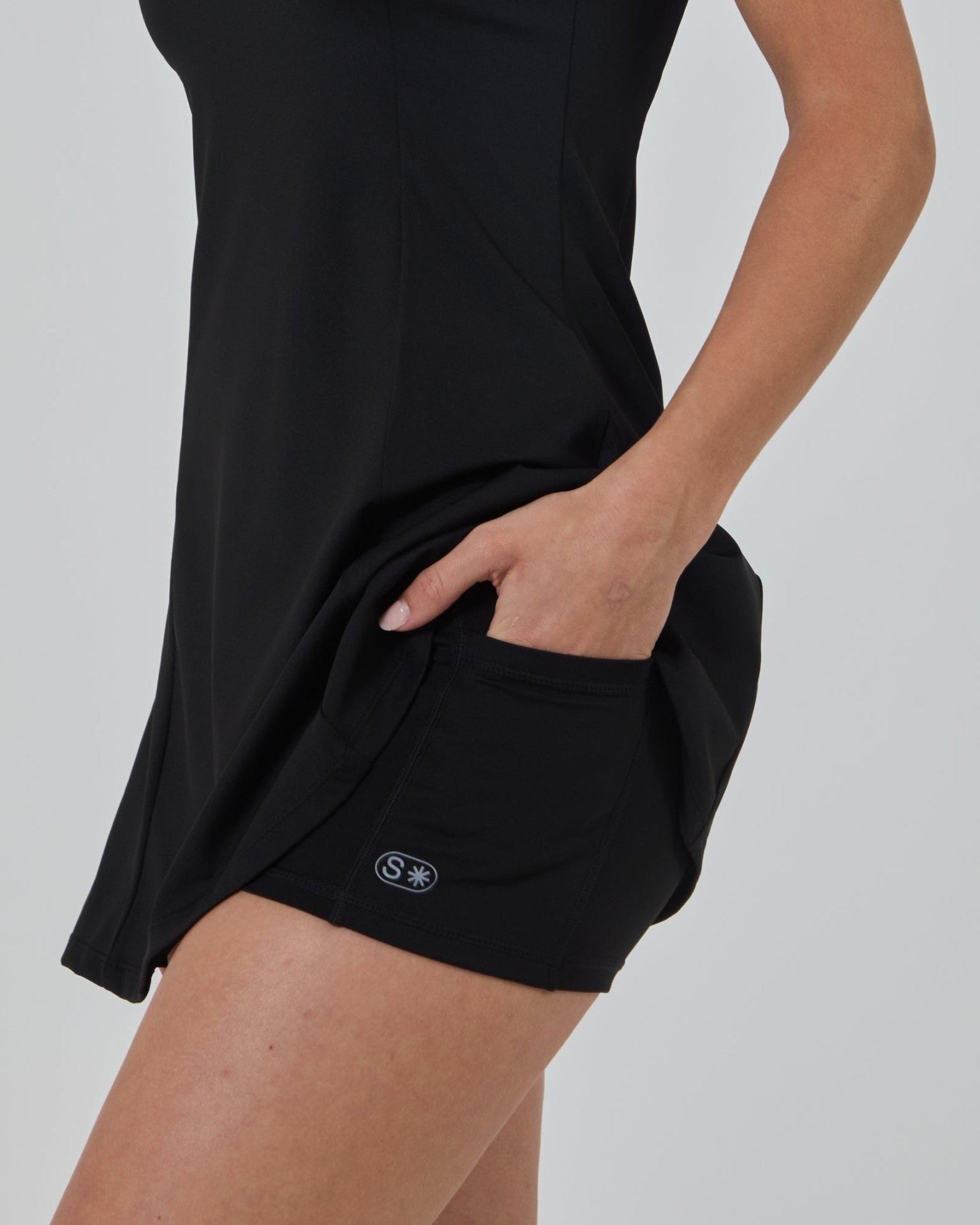 Courtside Dress-White-XXS-Stack Athletics
