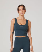 Embrace* Square Neck Tank-Dark Sea-XS-Stack Athletics