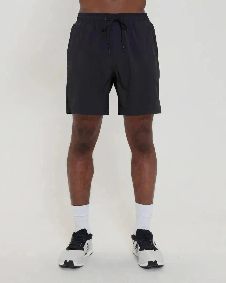 Endura* Short 7"-Black | Lined-S-Stack Athletics