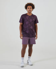 Endura* Short 7"-Plum | Lined-S-Stack Athletics