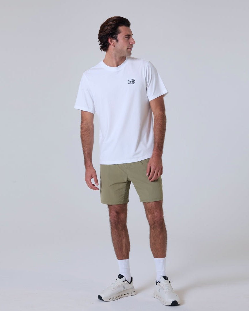 Endura* Short 7"-Sage | Lined-S-Stack Athletics