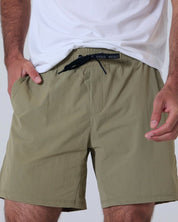 Endura* Short 7"-Stone | Lined-S-Stack Athletics