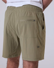 Endura* Short 7"-Stone | Lined-S-Stack Athletics