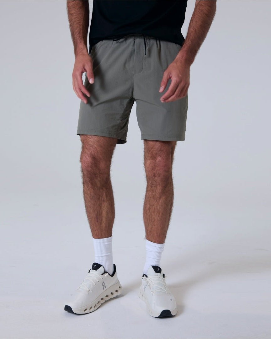 Endura* Short 7"-Stone | Lined-S-Stack Athletics