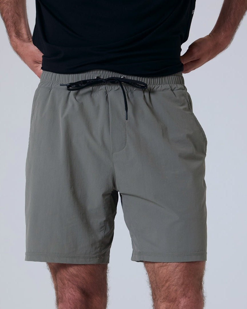Endura* Short 7"-Stone | Lined-S-Stack Athletics