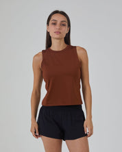Flowstate* Core Tank-Cognac-XS-Stack Athletics