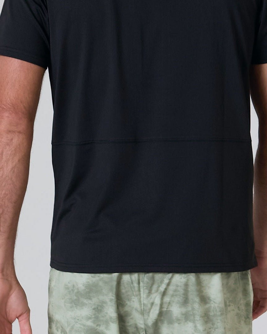 Flowstate* Polo-Black-S-Stack Athletics