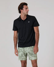 Flowstate* Polo-Black-S-Stack Athletics