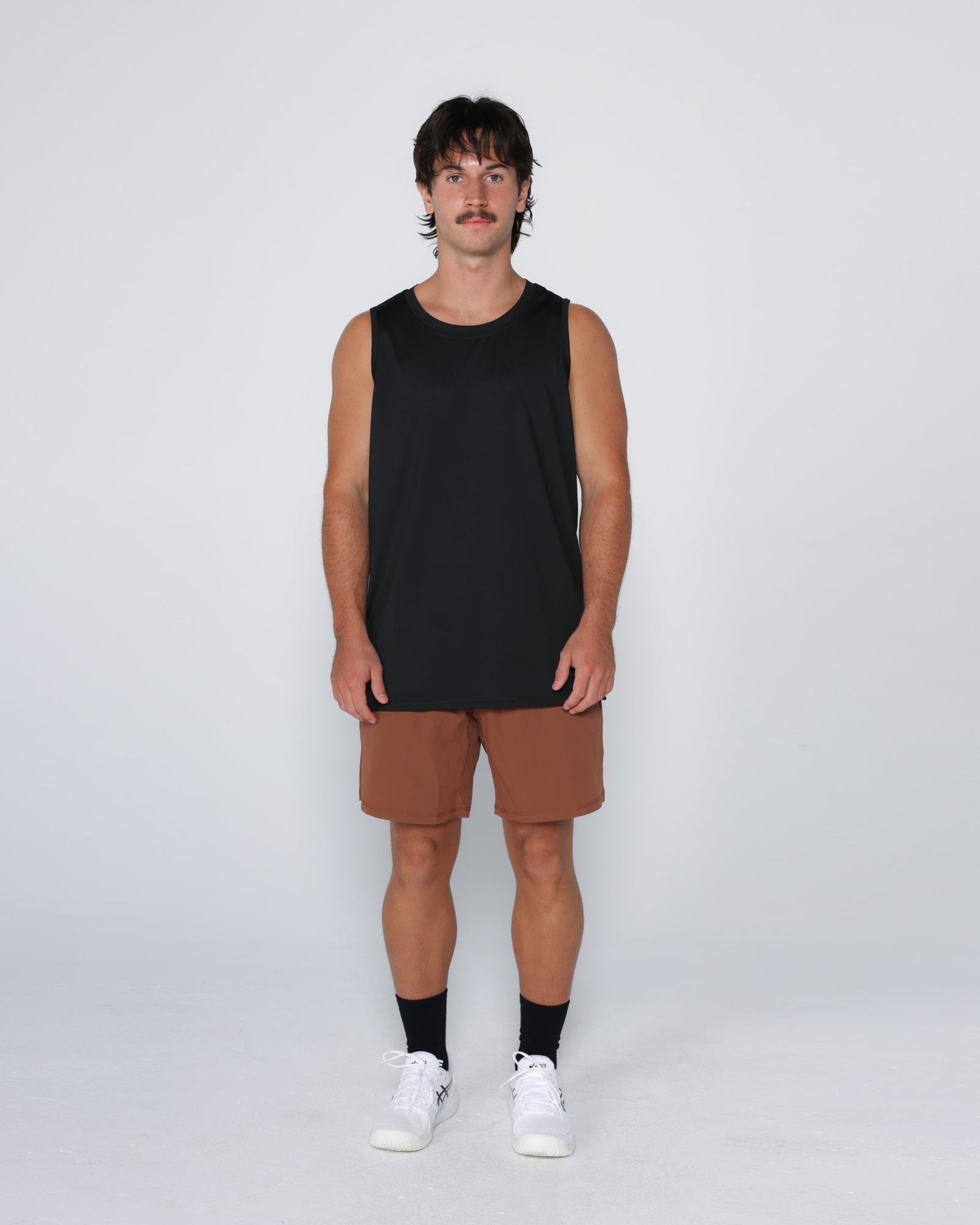 Flowstate* Tech Tank-Black-S-Stack Athletics