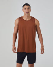 Flowstate* Tech Tank-Cognac-S-Stack Athletics