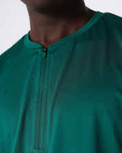 Flowstate* Zip Tee-Black-S-Stack Athletics