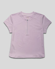 Flowstate* Zip Tee-Lavender Haze-XS-Stack Athletics
