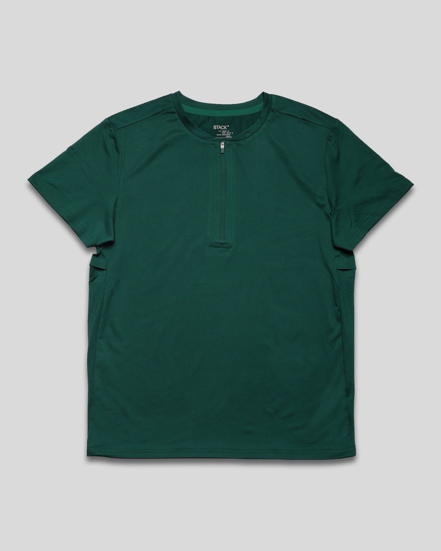 Flowstate* Zip Tee-Mist-S-Stack Athletics