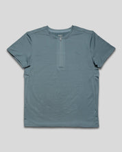 Flowstate* Zip Tee-Mist-S-Stack Athletics