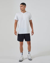 Flowstate* Zip Tee-White-S-Stack Athletics