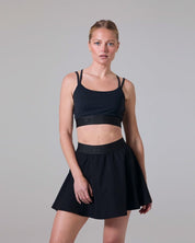 Icon* Double Strap Bra-Black-XS-Stack Athletics