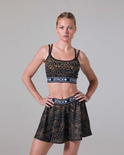 Icon* Double Strap Bra-Leopard-XS-Stack Athletics