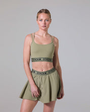 Icon* Double Strap Bra-Sage-XS-Stack Athletics