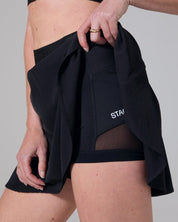 Icon* Flow Skirt-Black-XS-Stack Athletics