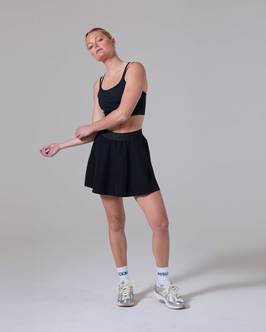 Icon* Flow Skirt-Black-XS-Stack Athletics