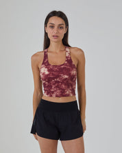 Rally Comp Tank-Oxford Red Acid-Dye-XS-Stack Athletics