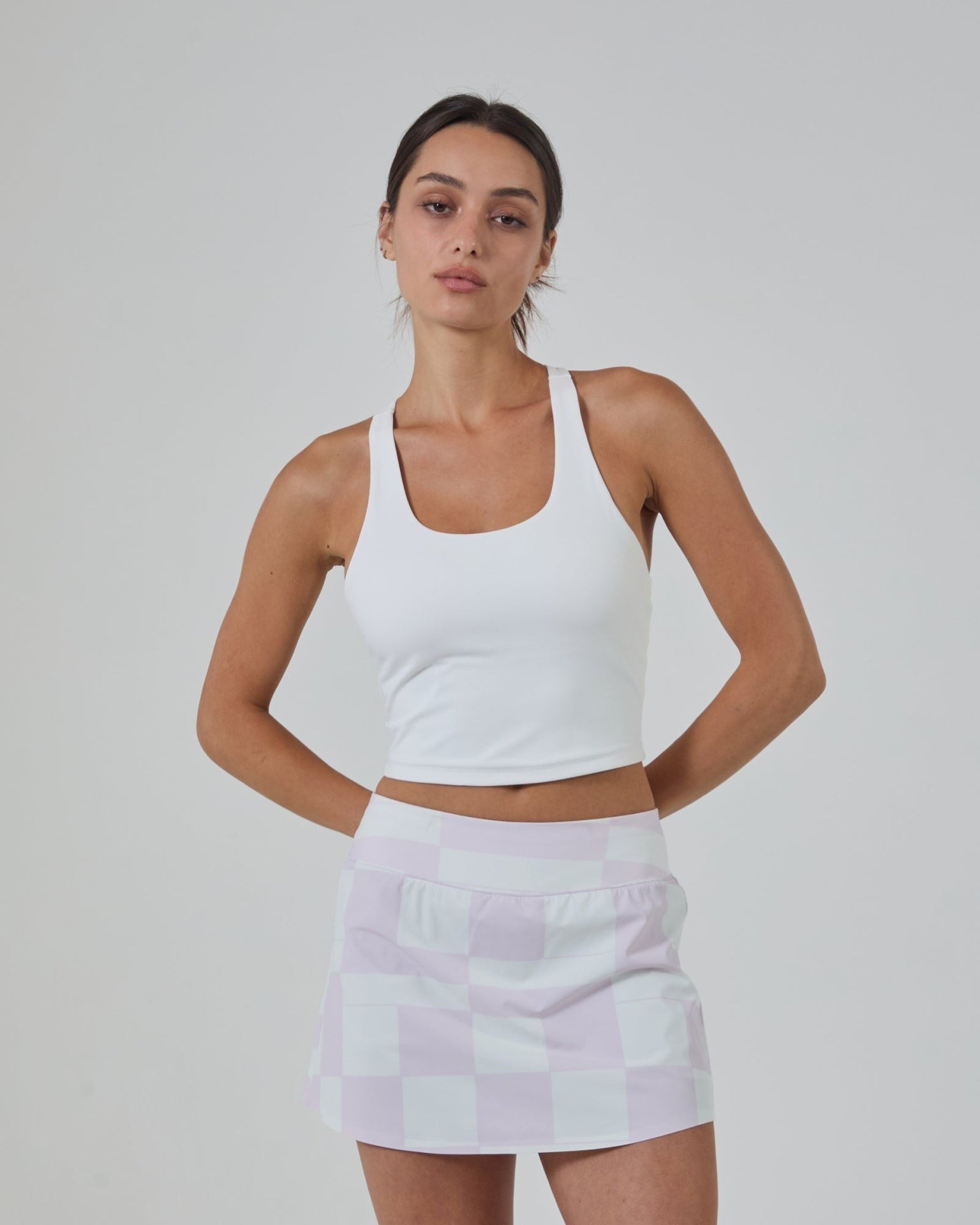Rally Comp Tank-White-XS-Stack Athletics