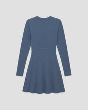 RibTech* Courtside Long Sleeve Dress-Cherry-XXS-Stack Athletics