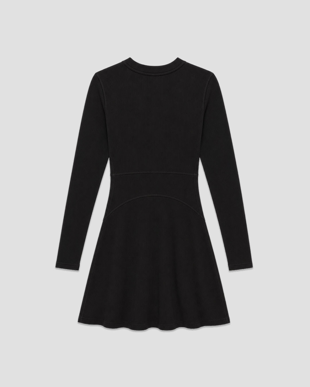 RibTech* Courtside Long Sleeve Dress-Cherry-XXS-Stack Athletics